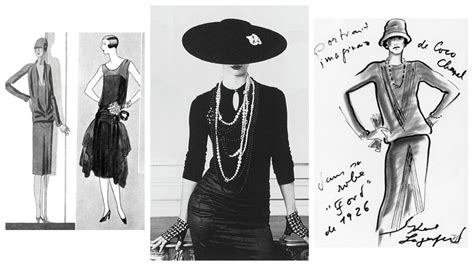 la petite robe noire de coco chanel histoire des arts|La mythique petite robe noire : Retour sur 90 ans d’histoire.